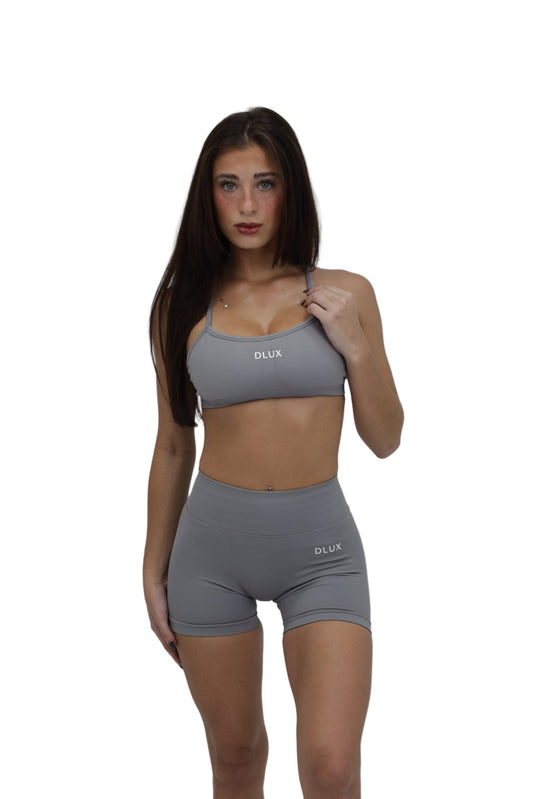 V Shorts - Light Grey