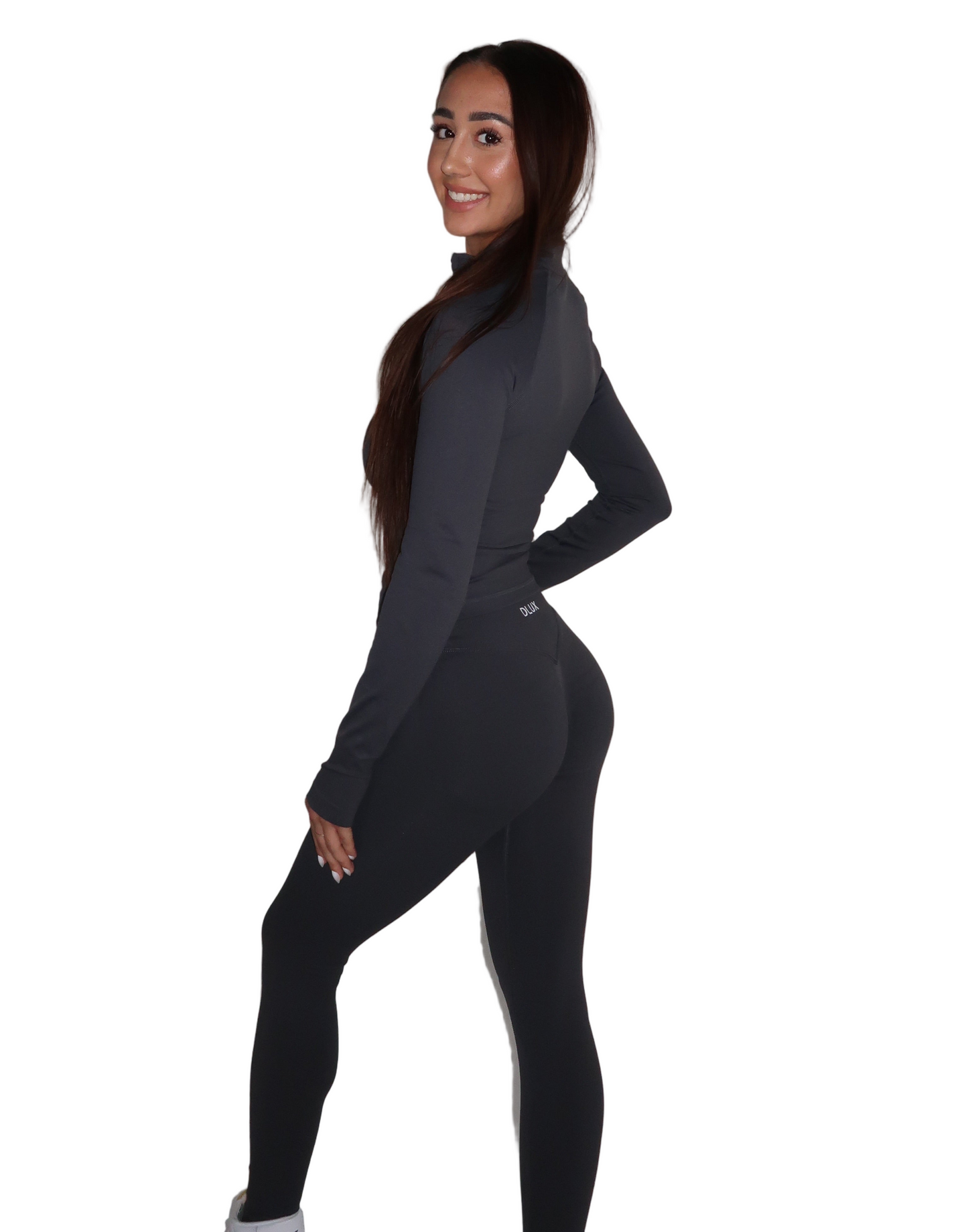 Quarter Zippy - Charcoal Grey