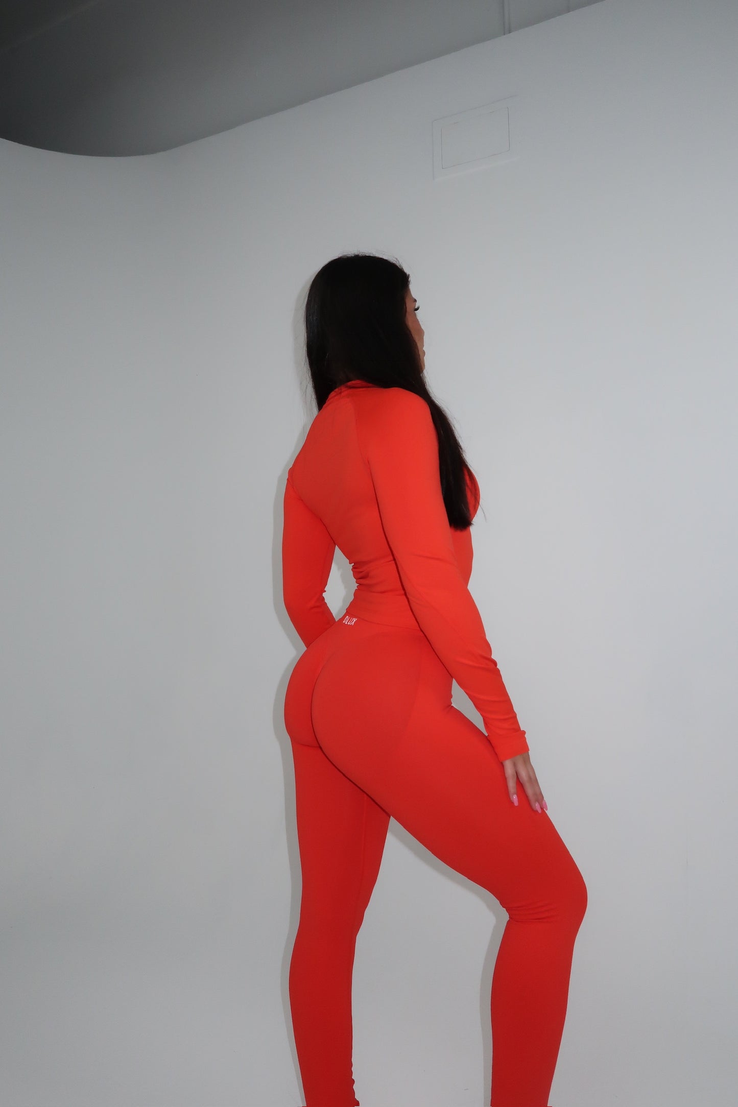 Flex Leggings - Candy Red