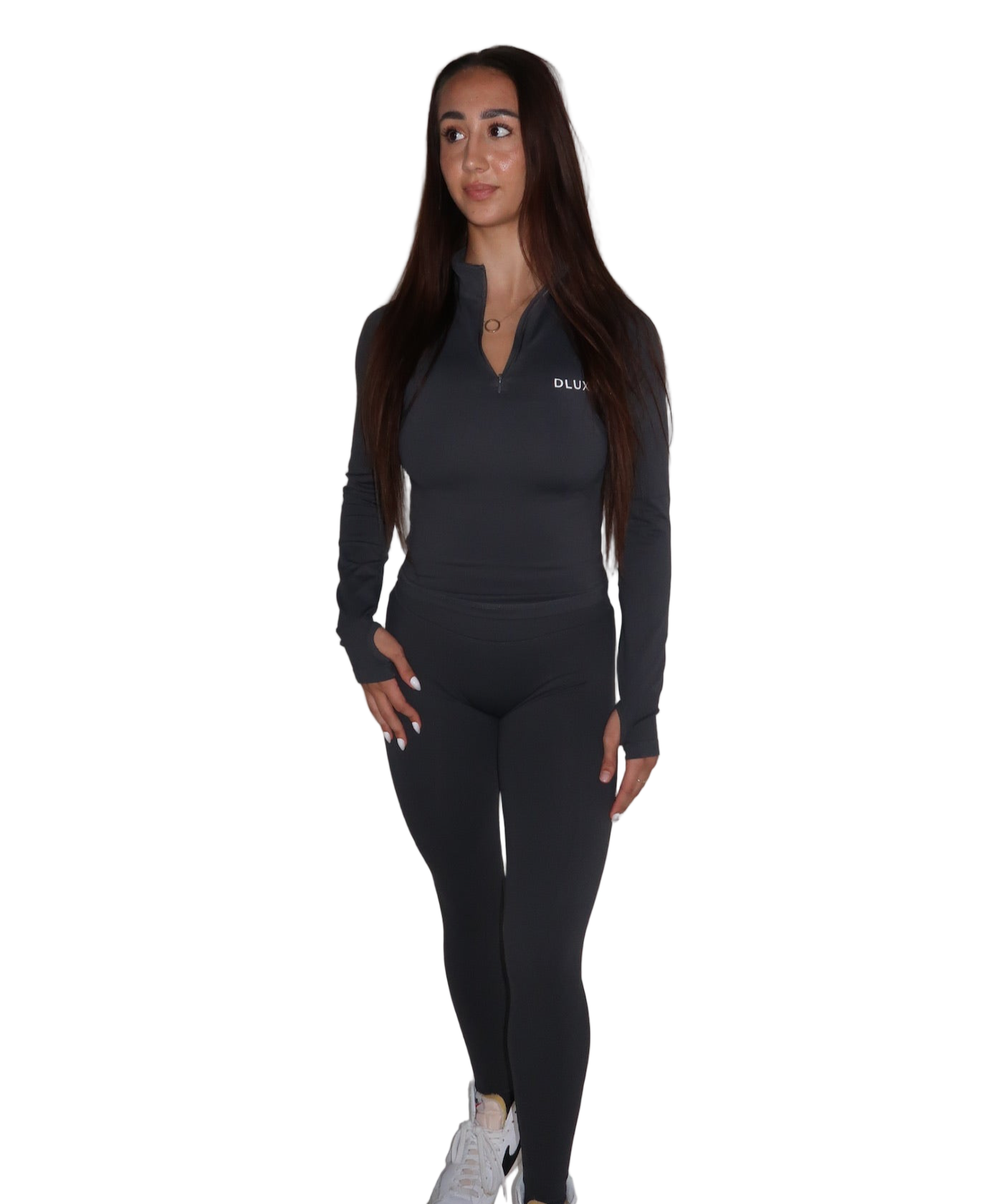Flex Leggings - Charcoal Grey