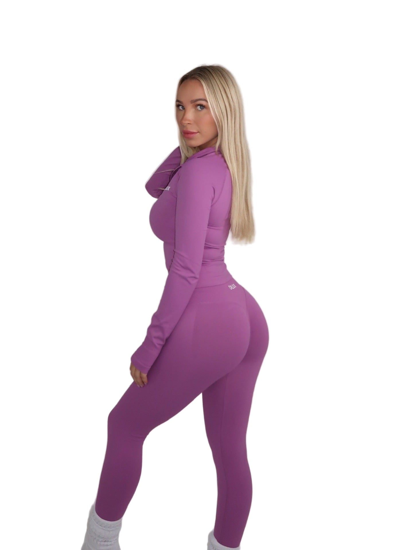 Flex Leggings - Plum
