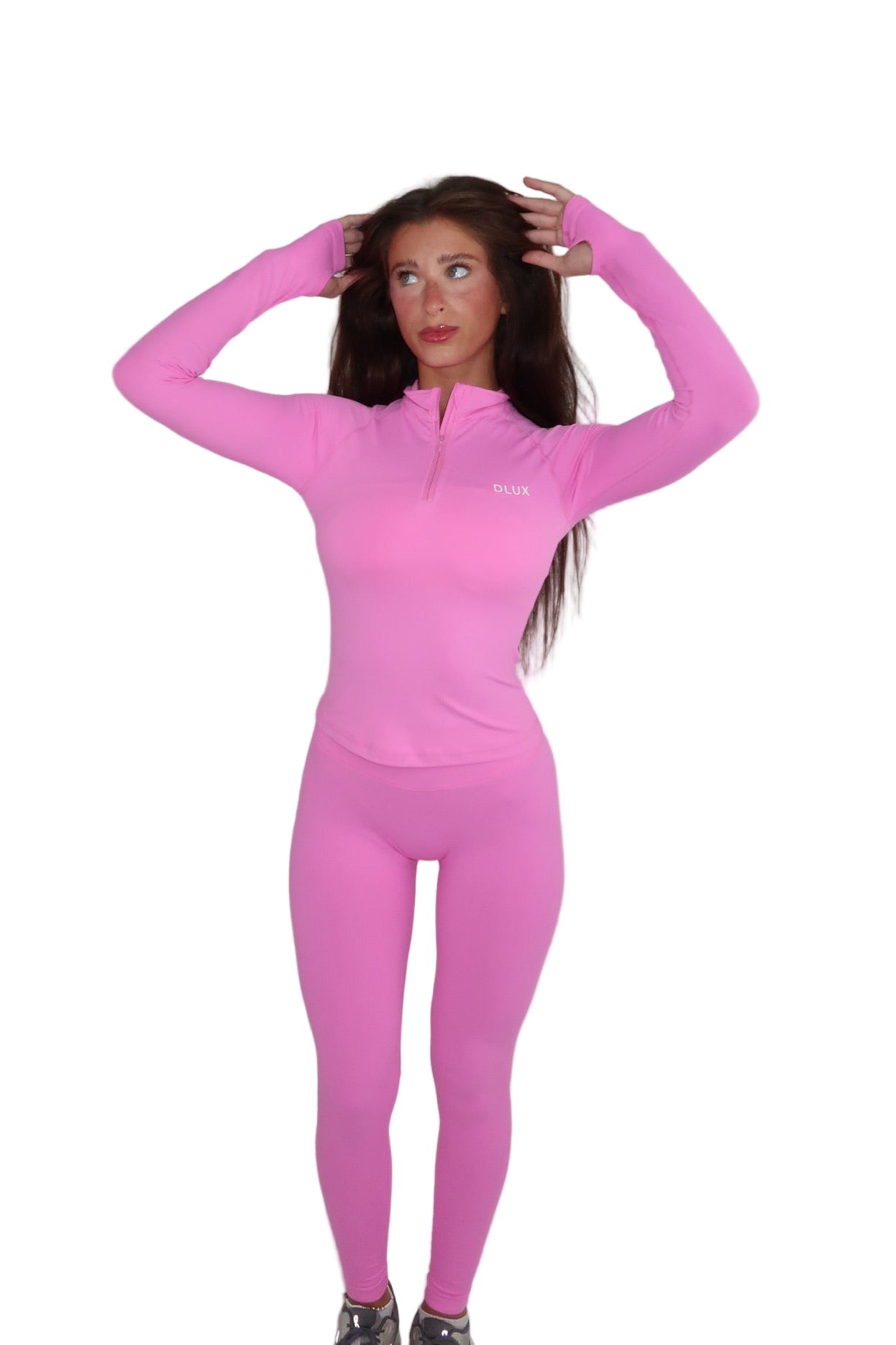 Quarter Zippy - Bubblegum Pink