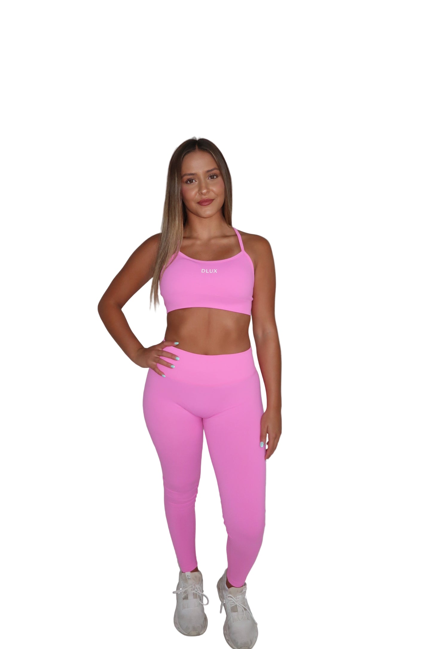 Cross Bra - Bubblegum Pink