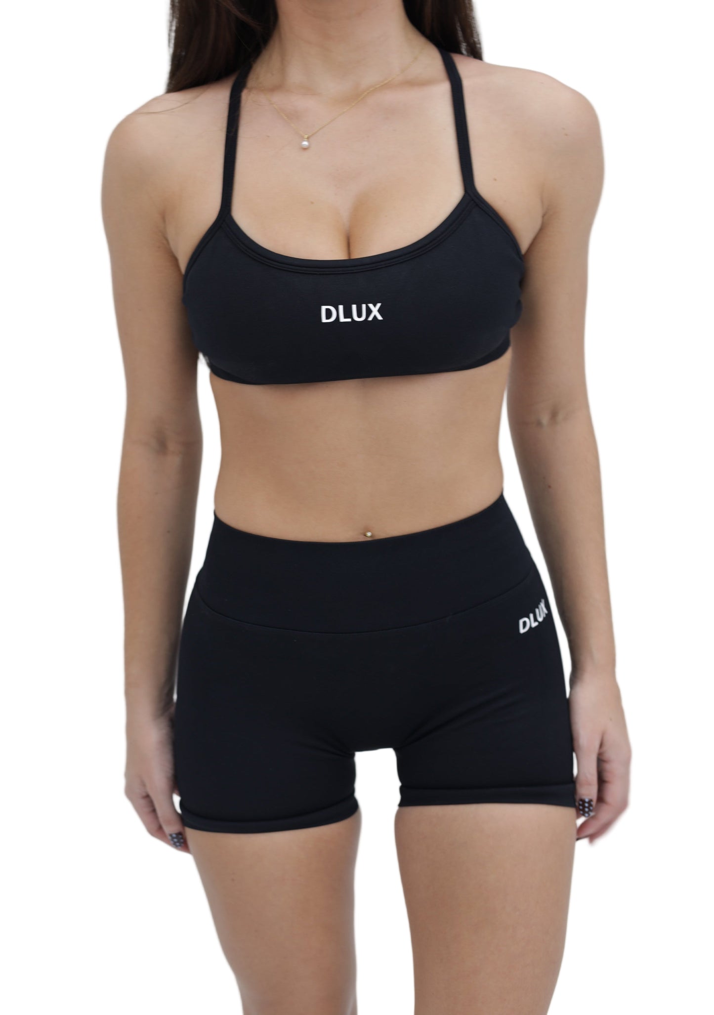 V Bra - Midnight Black