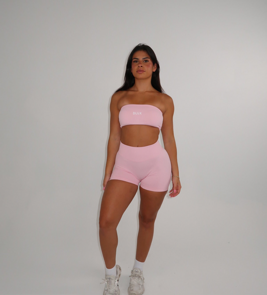 Strappy Bandeau - Light Pink