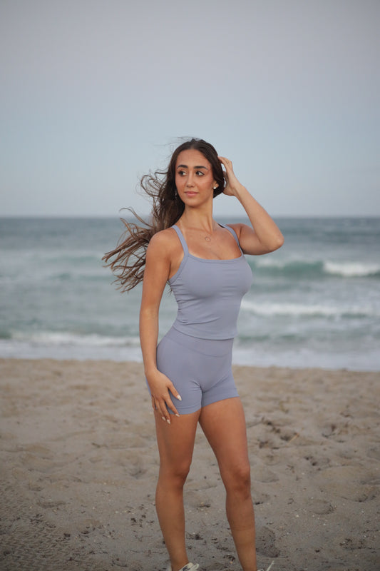 Refine Tank - Slate Grey