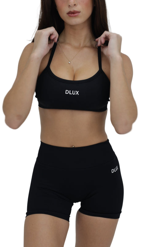 V Bra - Midnight Black