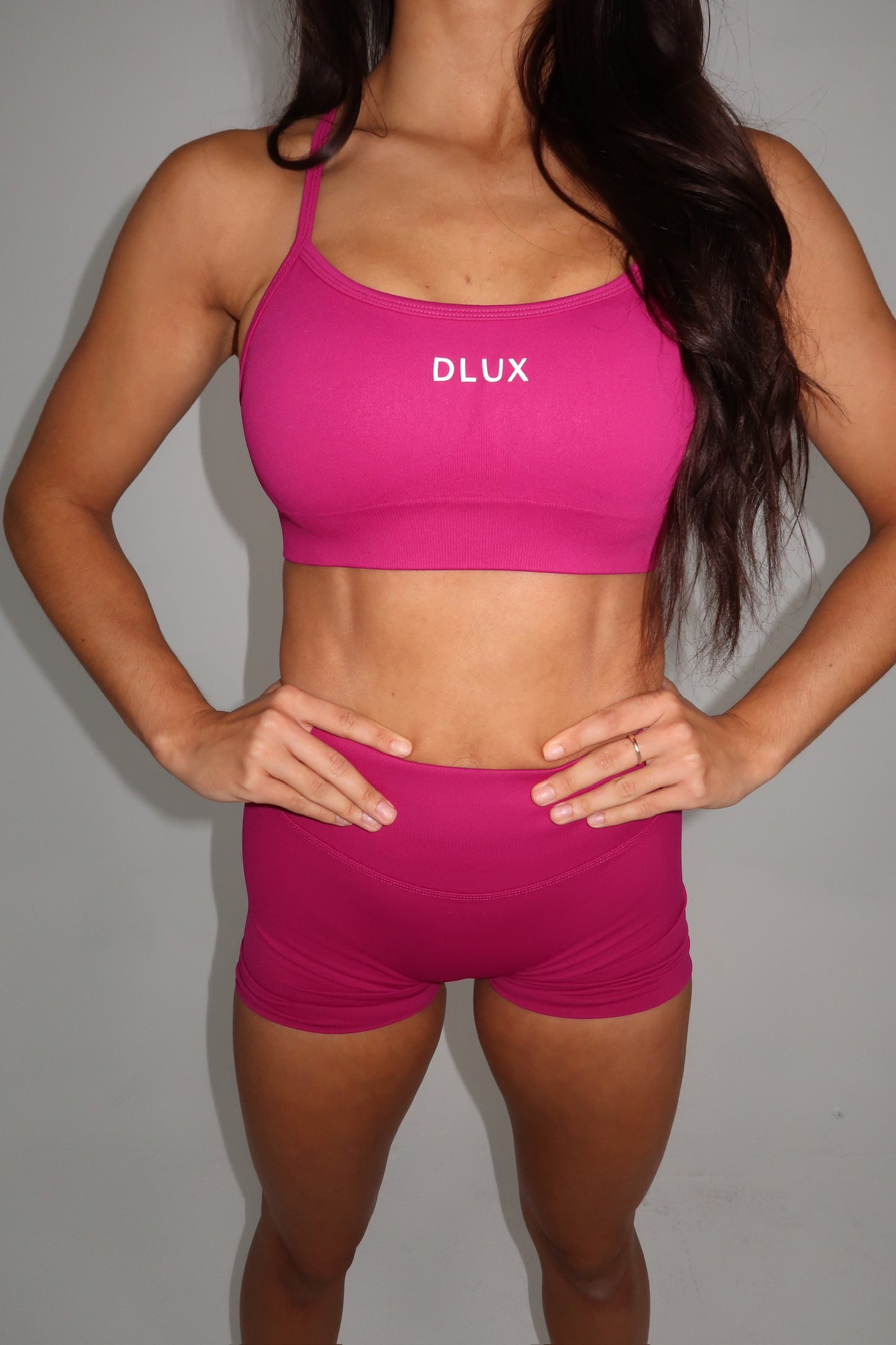 Cross Bra - Berry