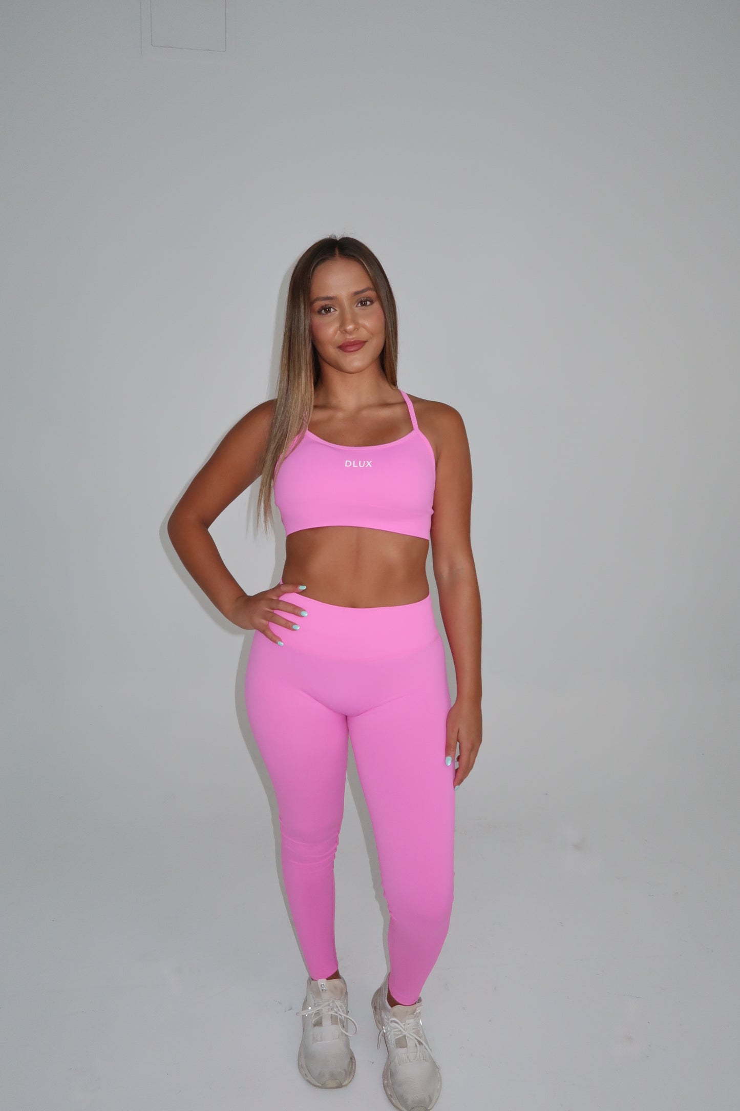 Cross Bra - Bubblegum Pink